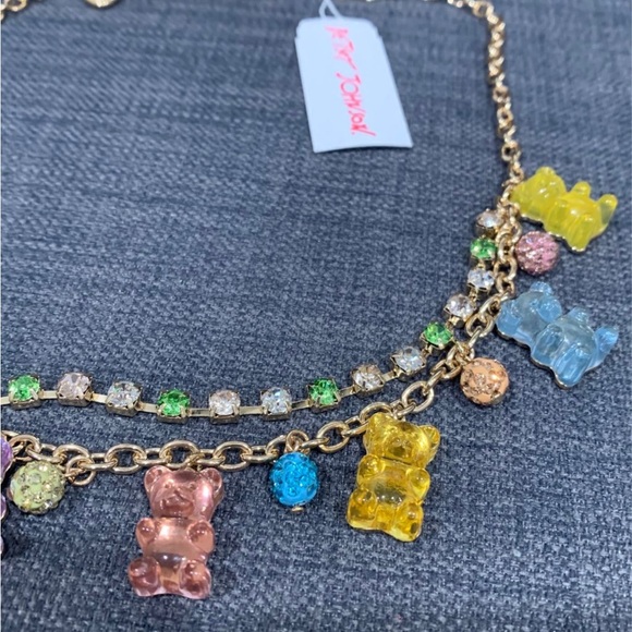 Betsey Johnson Gummy Bear Necklace - Picture 5 of 6